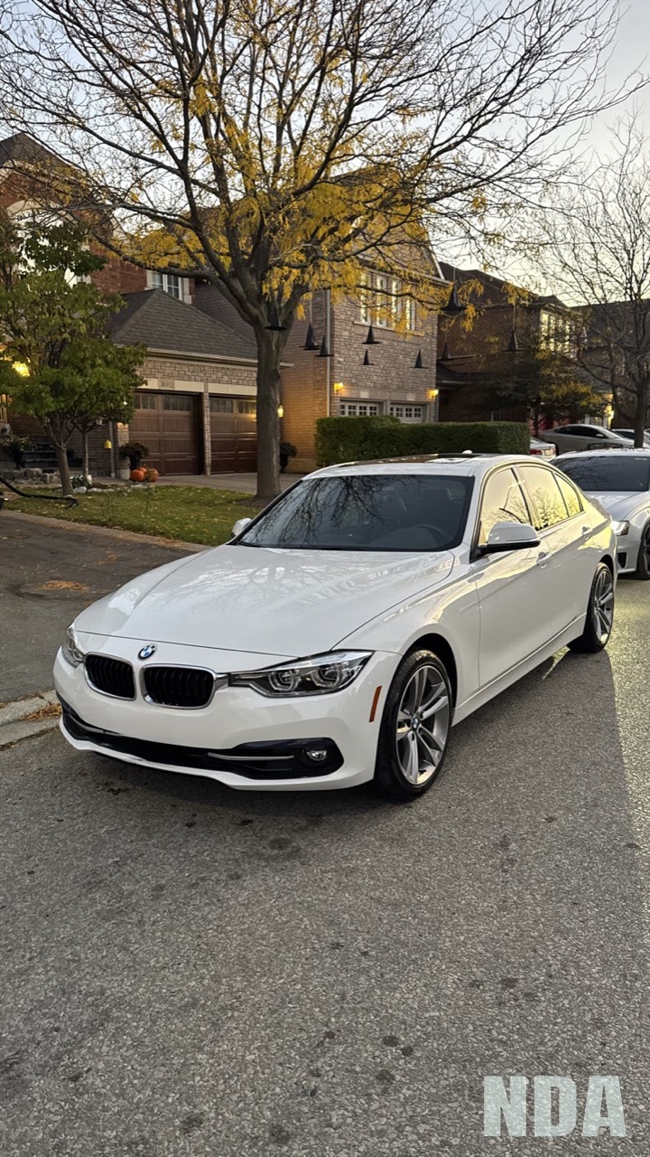 white BMW 3 Series