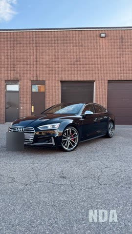 Audi s5 sportback detailed at nda