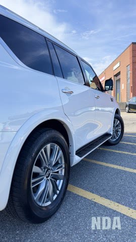 Infiniti qx80 detailed at nda