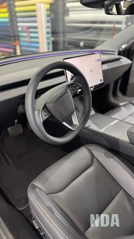 Tesla model 3 detailed at nda