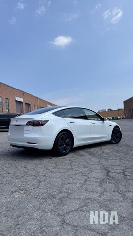 Tesla model 3 detailed at nda