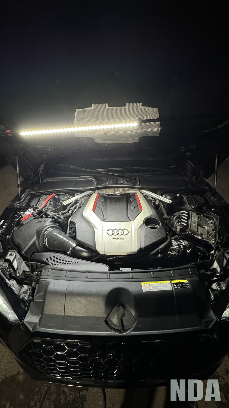 black Audi S5